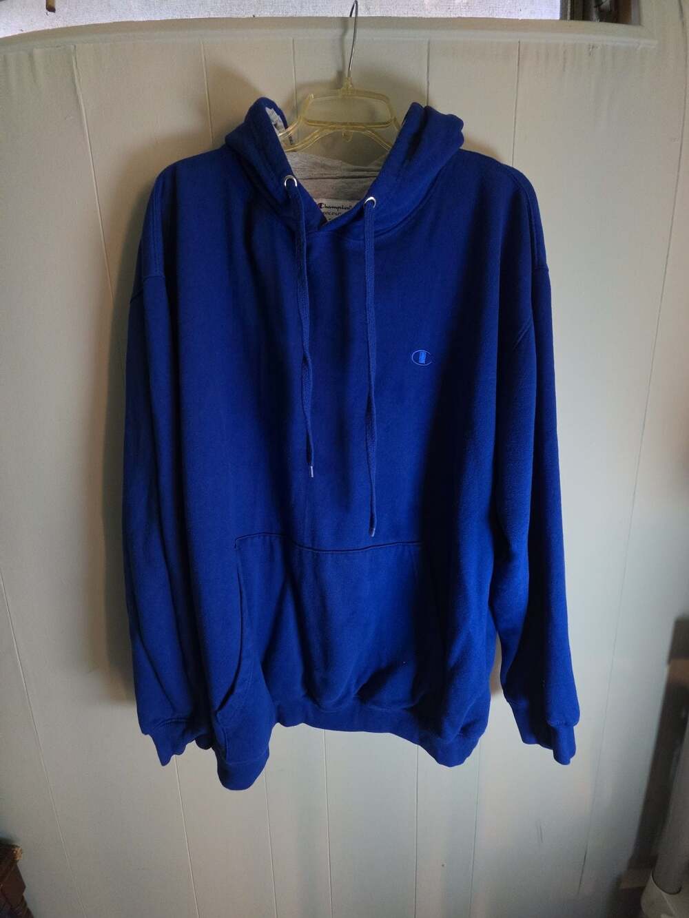 Champion Authentic Athletic Apparel Royal Blue Pullover Hoodie 2XL
